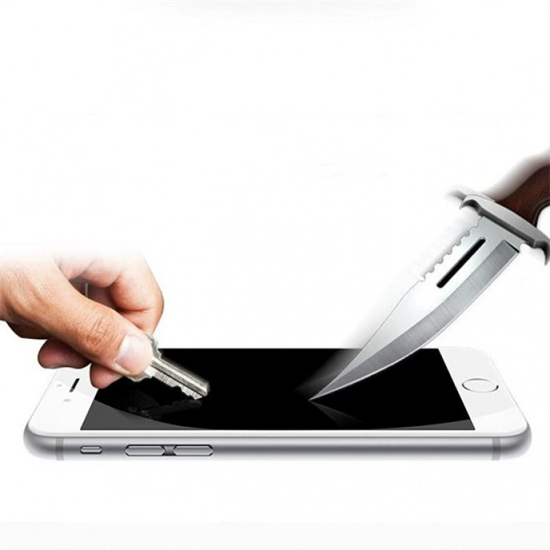 Защитная пленка Apple 1123PROMAX для экрана XSMAX половинчатая - XR прозрачная без белого края 8Plus HD 765 применима