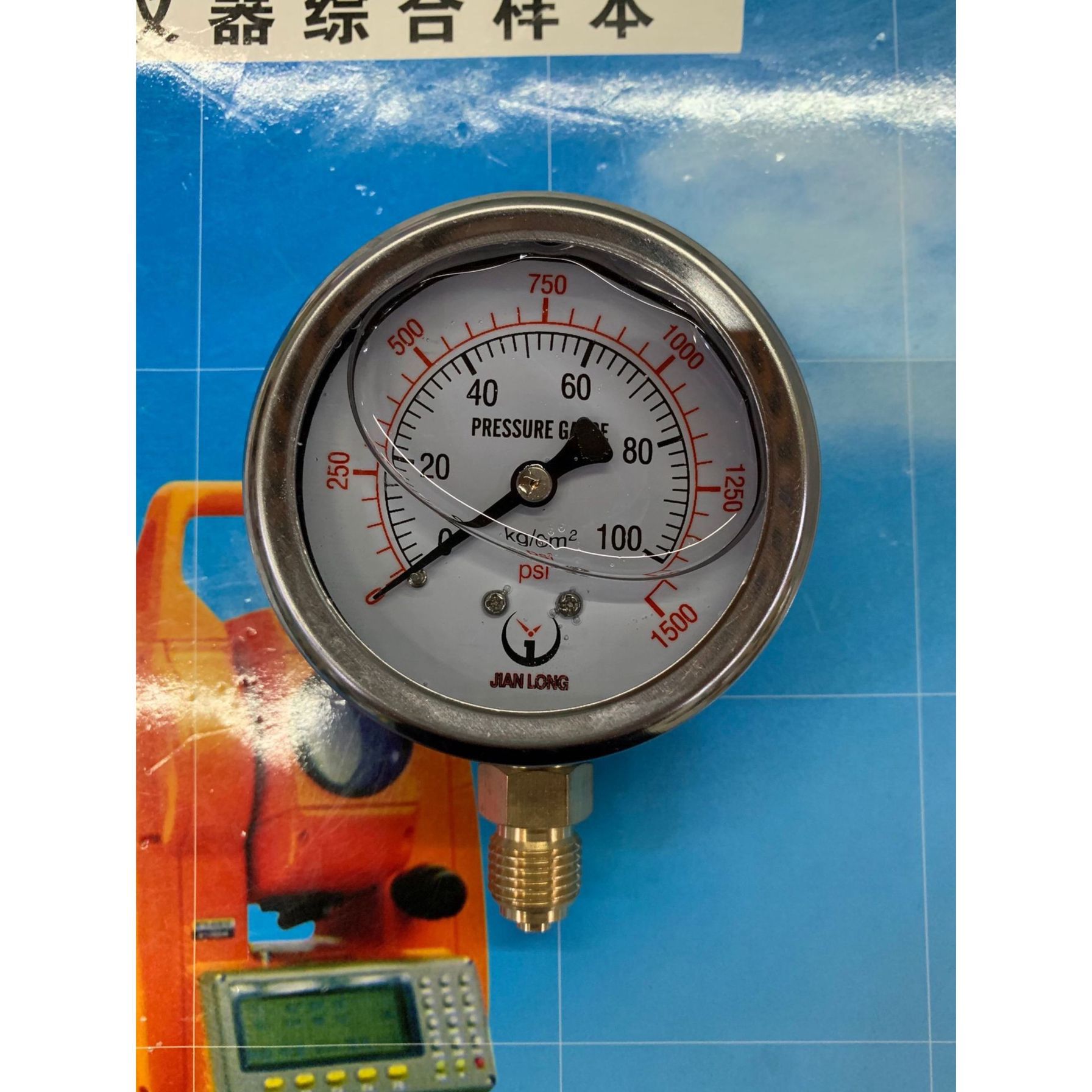 上海派澳YN60 5KG10KG15KG25KG35KG50KG100KG表盘直径60MM 1/4牙