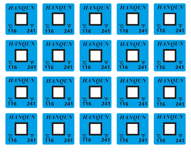 HWDJ-116 бумага для измерения температуры с изменением цвета группа Han необратимый патч для измерения температуры индикатор температуры изменение цвета ручка чувствительная к температуре полоса