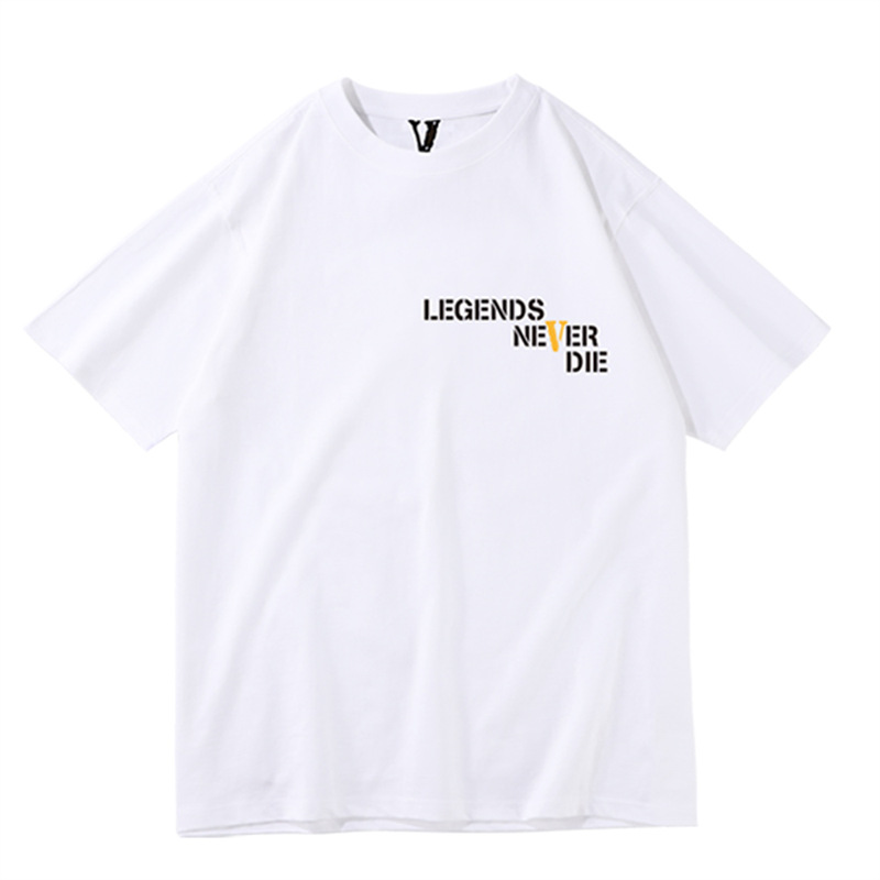 Футболка VLONE темно-синяя, S