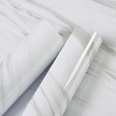 Anti-oil Sticker thickening Marble kitchen cupboard Retread autohesion wallpaper Stove mesa wallpaper Amazon On behalf of