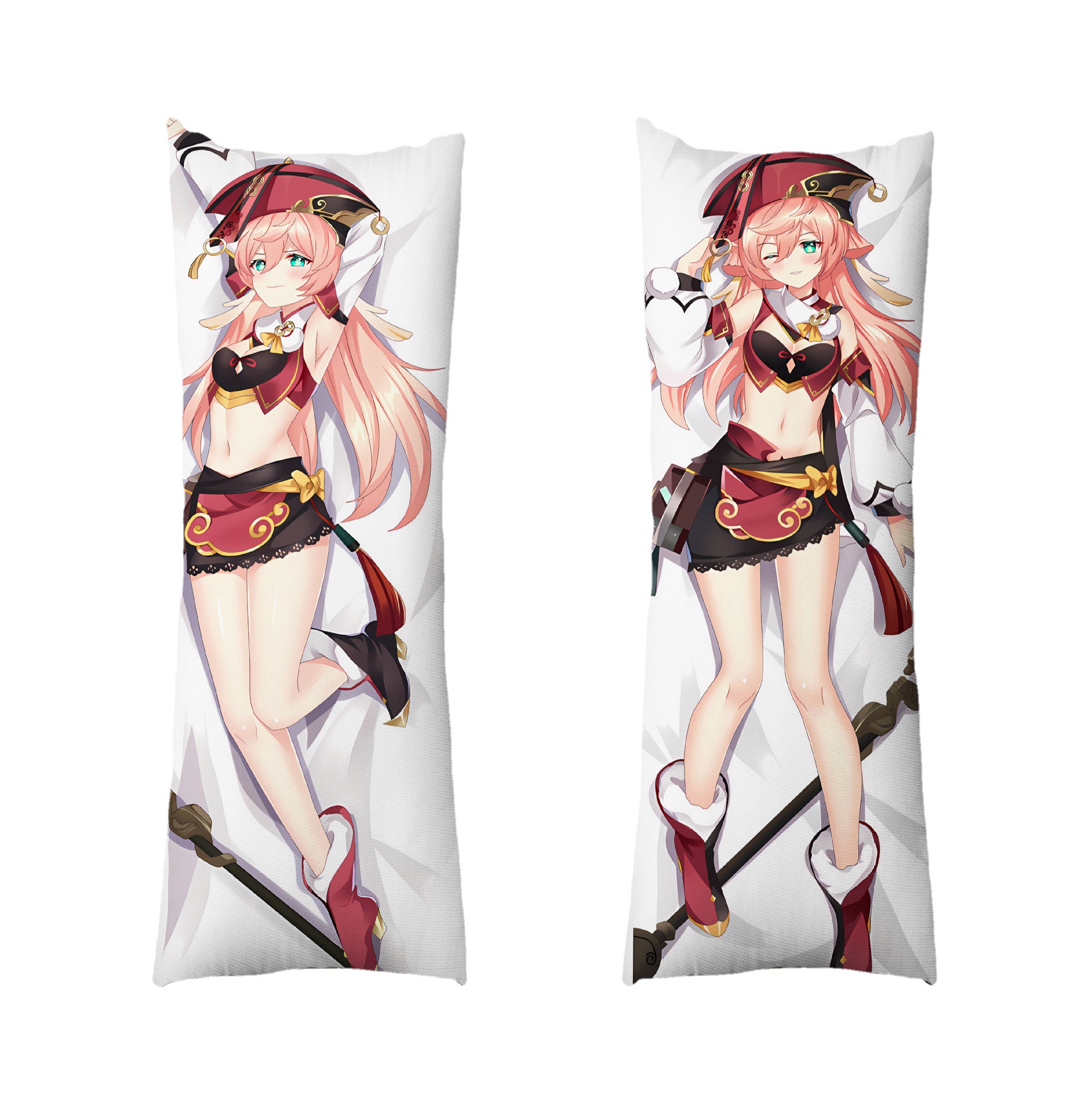 原神 インパクト ライフサイズ プラッシュ ピロー ヤンフェイ アニメ デザイン - カスタマイズ可能な カートゥーン ロング ピロー