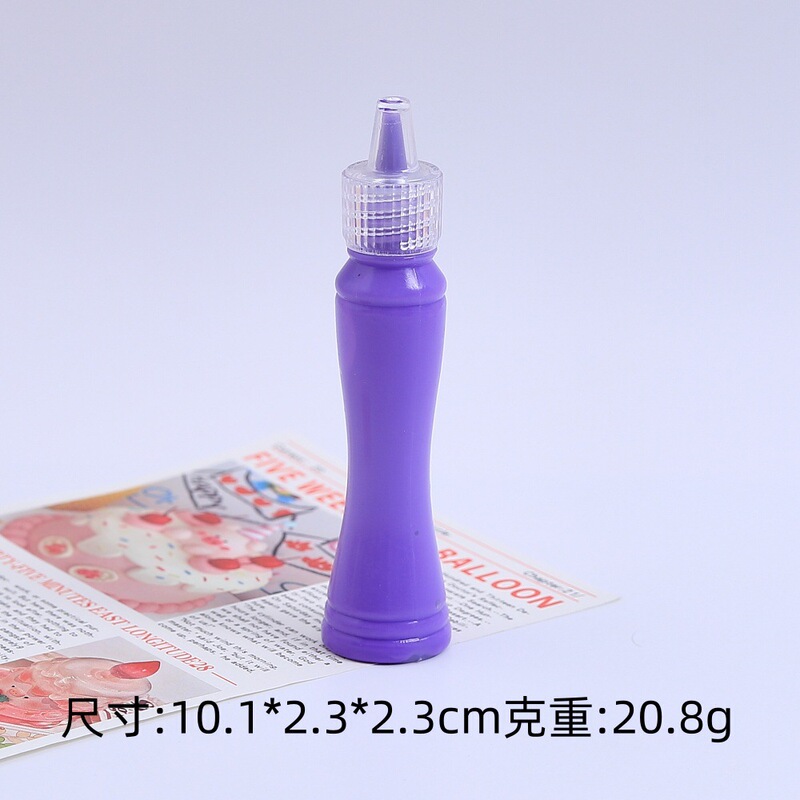 15 ミリリットル模擬クリーム接着剤小さなウエストジャム接着剤クリエイティブ手作り diy 樹脂アクセサリージュエリー材料パッケージ卸売|undefined
