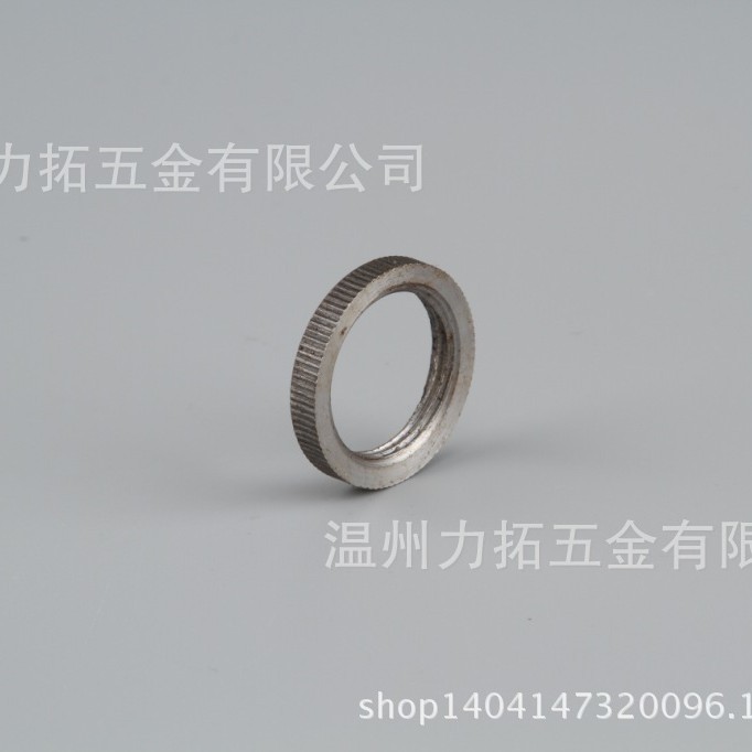 灯饰配件五金圆螺母外齿螺母不锈钢螺丝耐用齿轮紧固件304螺纹