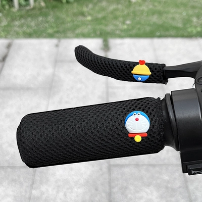 Motorcycle Handle Cover Motorcycle Universal Anti-Slip, Anti-Sweat - black-little-bell-jingle-cat