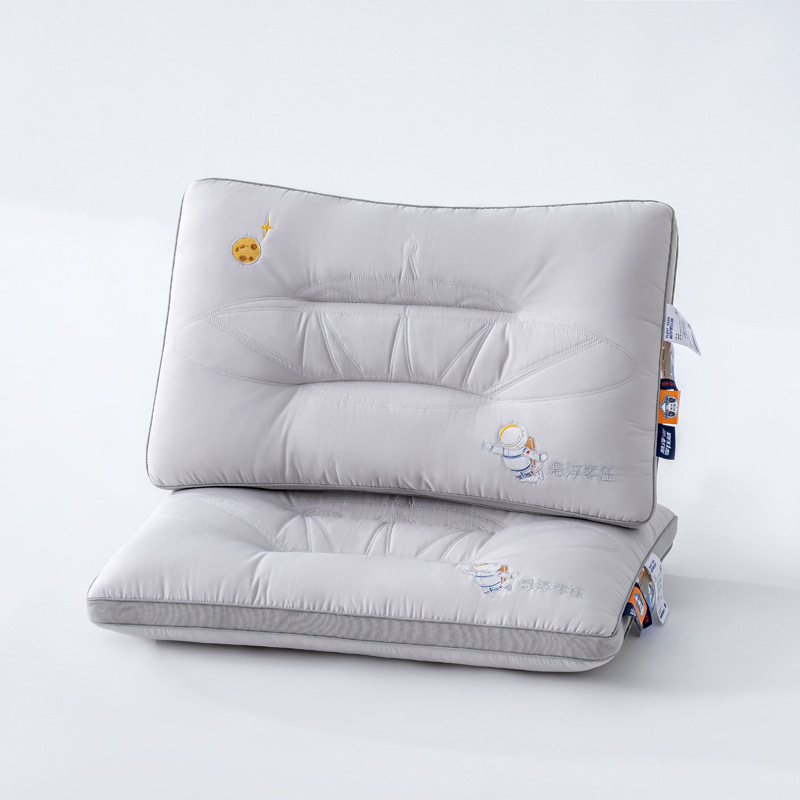 Suspended zero pressure pillow-grey