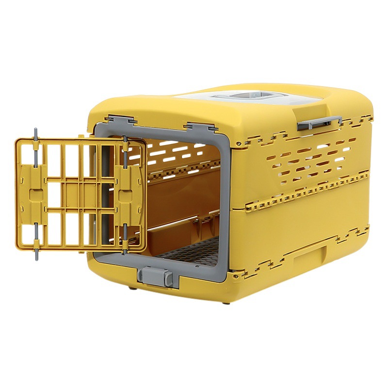 Caja de aire para mascotas jaula de perro portátil al aire libre plegable nido de gato entrega portátil transpirable para mascotas bolsa de coche transfronteriza Venta caliente