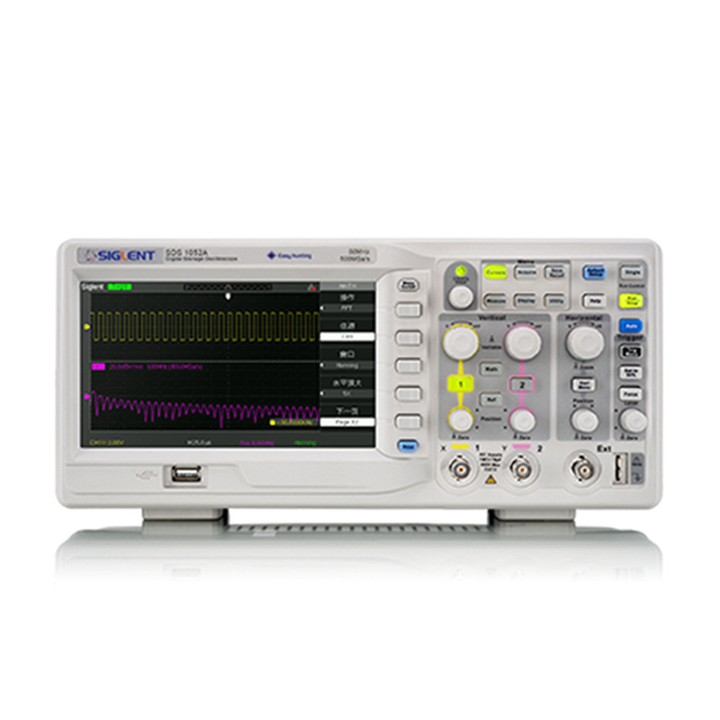 鼎阳SIGLENT  SDS1102A二通道100M数字示波器1G采样率usb智能