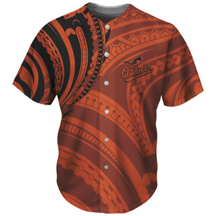 3D Digital Printing Men's Short t Casual Retro Baseball Uniform Short-Sleeved Mlb Team Logo Shirt Button Cardigan