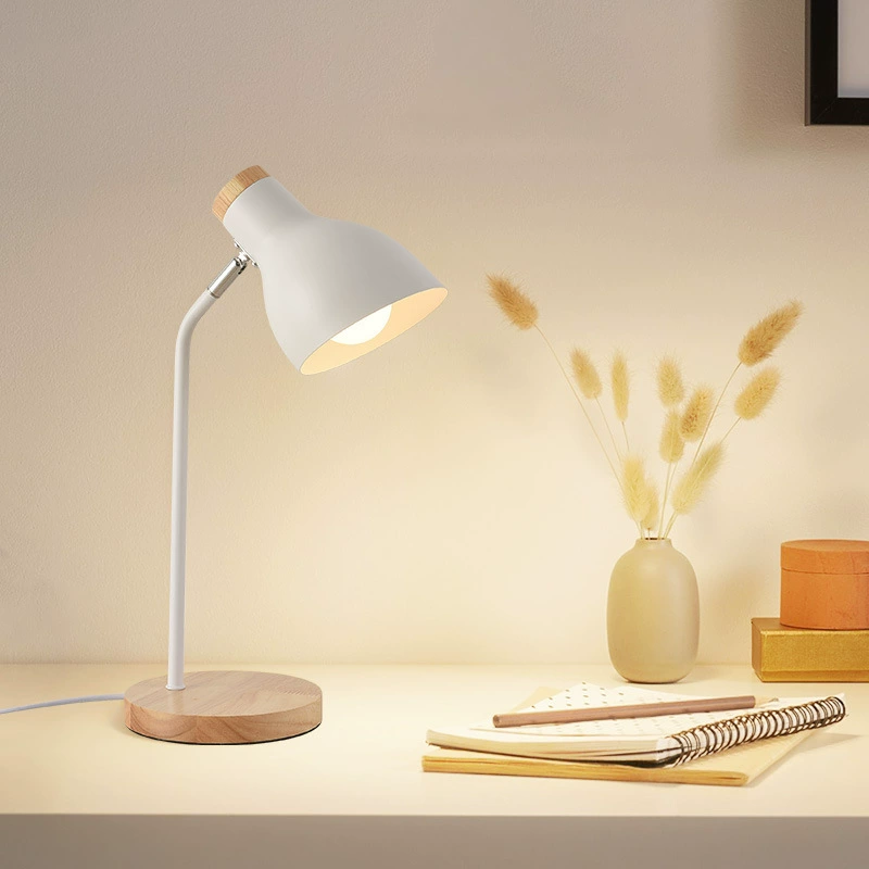 2024 новый минималистский E27 голова лампы кабинет офисная защита глаз настольная лампа