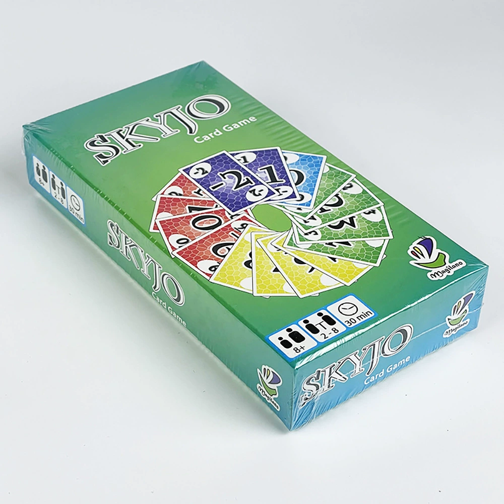 Горячая английская версия SKYJO — карточная игра для отдыха, настольная игра, шахматы и карты, карточная игра