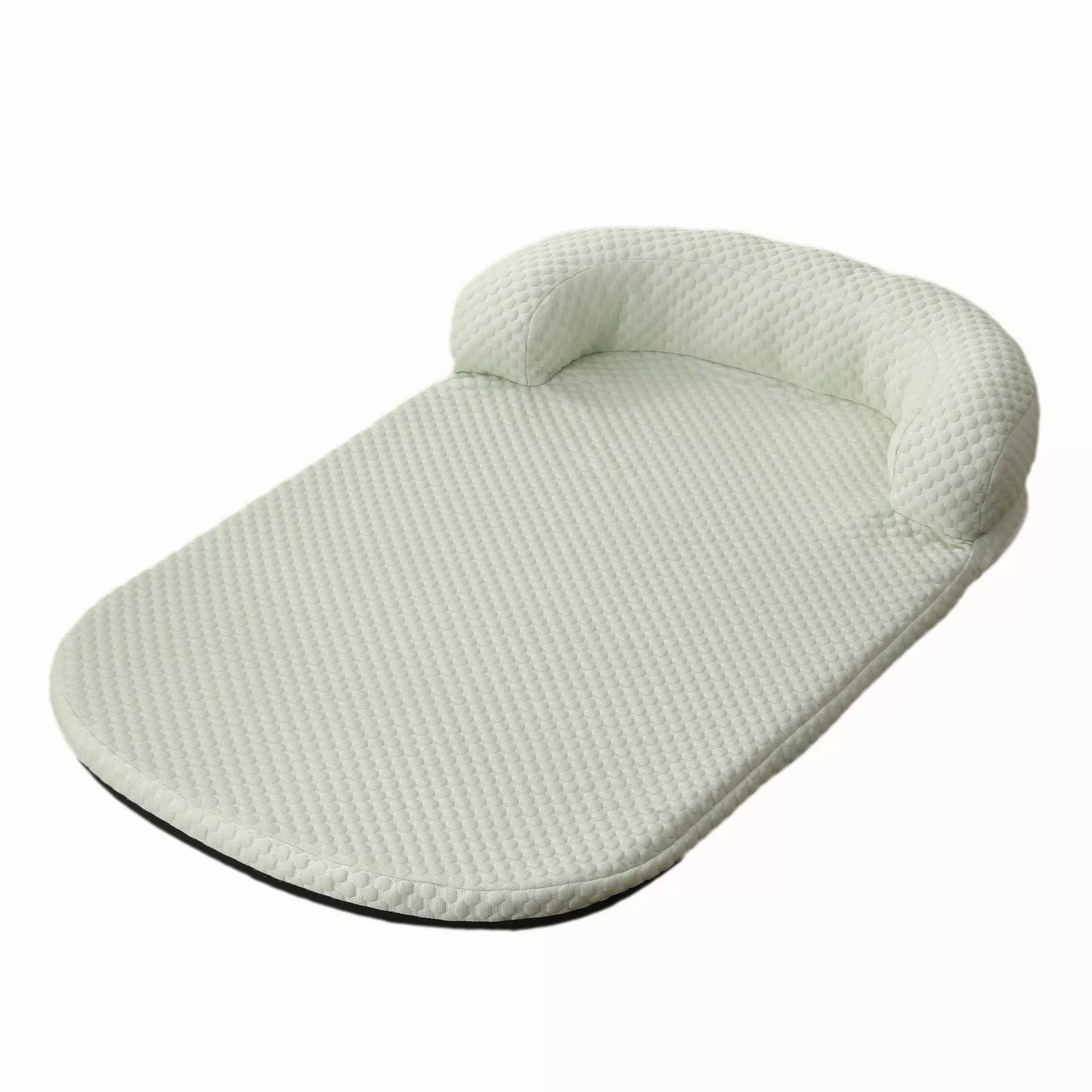Summer Pet Cooling Cushion, Ice-Bean Fill, Breathable Dog & Cat Bed, Sizes XXS–XXL