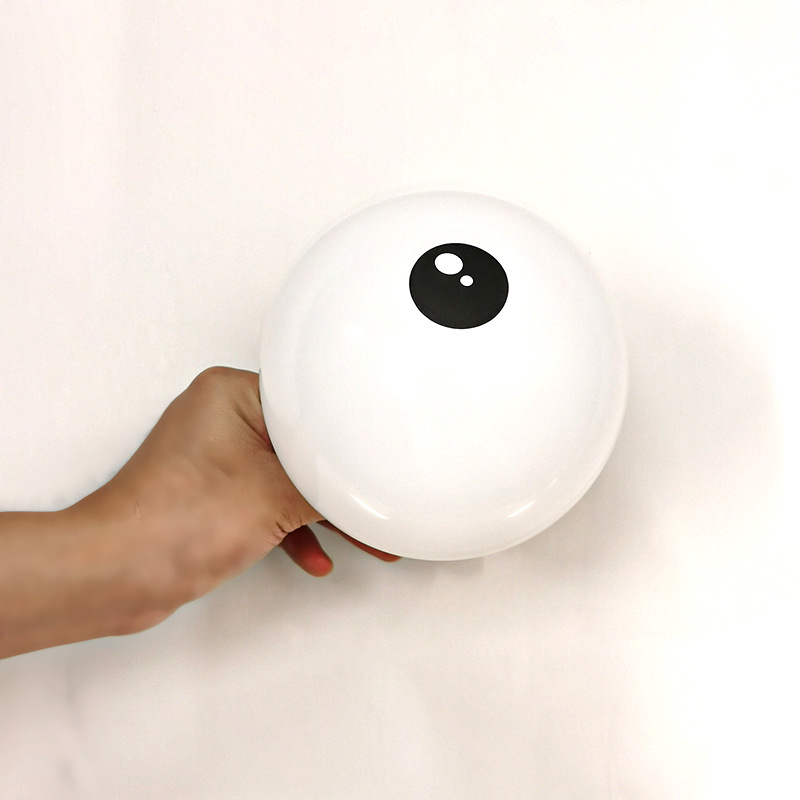 Halloween 5 Zoll kleiner Augapfelballon Augapfel Cartoonform Krakenaugen Halloween Fledermausschädel Latexball_voghion.com