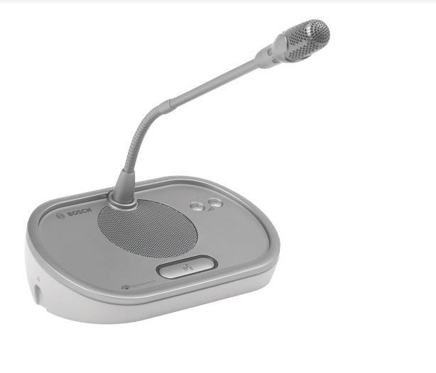 博世DCN DISS/DCN DISL 基本型代表机 会议话筒