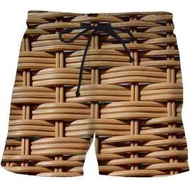 夏季新款美式短裤男潮牌薄款设计感小众宽松大码运动休闲五分裤子