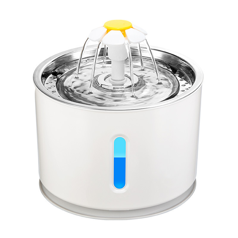 Fuente de agua eléctrica inteligente para mascotas, bebedero automático para gatos y perros, silencioso y fácil de limpiar