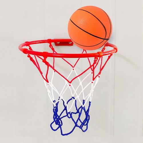 Children's basketball stand, shooting ball frame, 10cm basketball backboard, no punching, suction cup type, liftable basketball frame, elastic ball