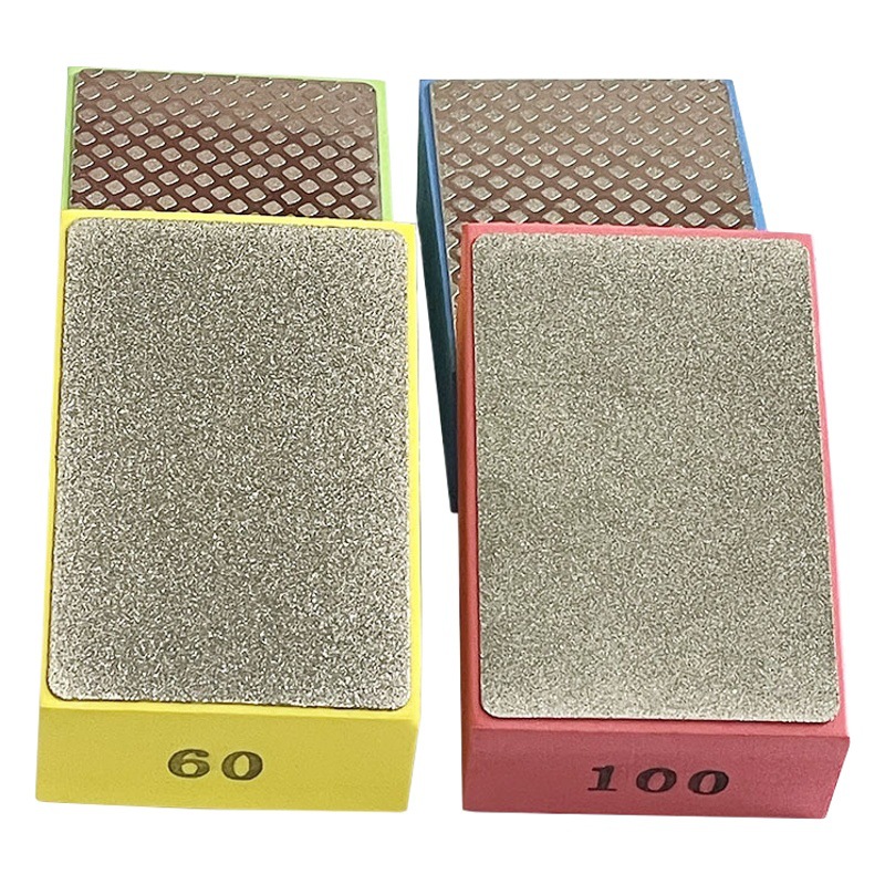 Diamante transfronterizo, hoja de limpieza manual, hoja de molienda de mano, hoja de molienda, recortador de azulejos, piedra de molienda 90*55mm.