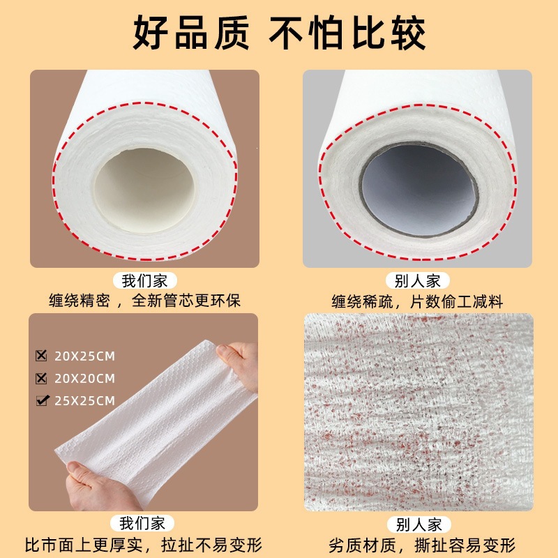 批发懒人擦地抹布干湿两用厨房专用一次性洗碗布加厚可水洗清洁