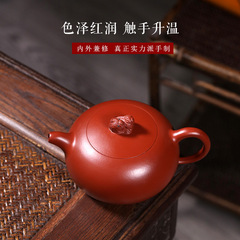 宜興純全手作業遠望壺名家泡急須カンフー茶器卸価格代出荷大紅袍紫砂壺