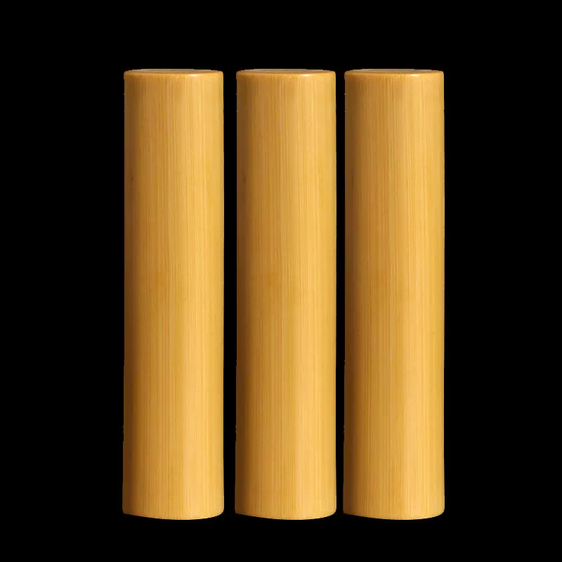 Finished solid bamboo full solid high-density old Yuzhu original bamboo carving material bamboo handle pieces natural quality handle material