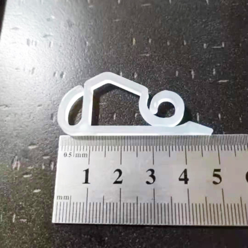 Christmas tree colored lights plastic hook custom A73 Christmas decoration note pointed beak hook Christmas stocking pp hook