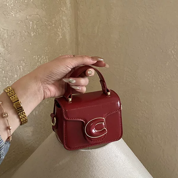Children's Korean-Style Small Square Handbag for Girls, 2026 Summer New Fashion Trendy Shoulder Bag, Commuter Crossbody Coin Purse