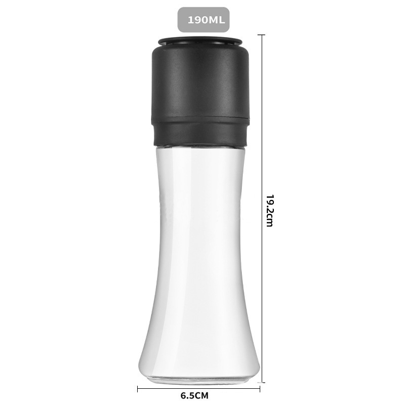 胡椒研磨器碾碎器手动胡椒粉研磨器调料瓶研磨瓶厨房花椒黑胡椒粒|undefined