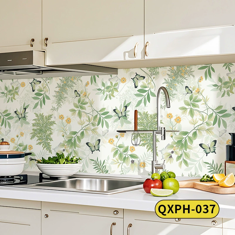 Fresh self-adhesive waterproof sticker, wallpapers