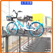 北京恒泰碳钢自行车停车架租赁 机械自行车停车位 自行车立体停车