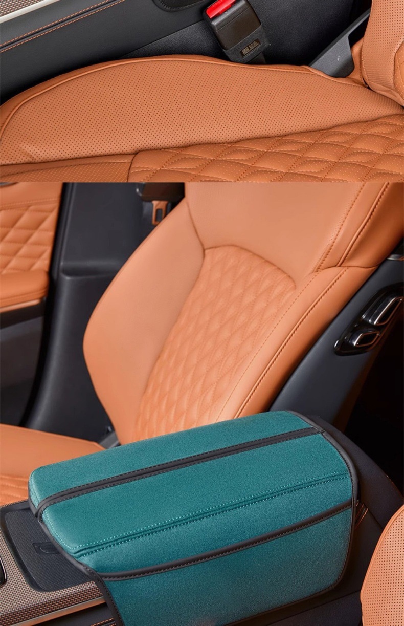 Suitable for Byd Han Dmi Champion Edition Armrest Box Cover Ev Special Central Control Storage Interior Protection Booster Pad Cover