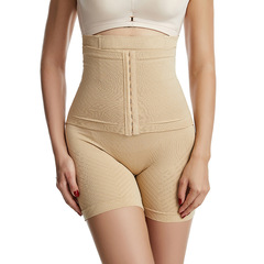 Cross-border high-waisted tummy-tightening pants, waist-cinching butt-lifting pants, body shaping garments, postpartum reinforced breasted corsets, restraint pants
