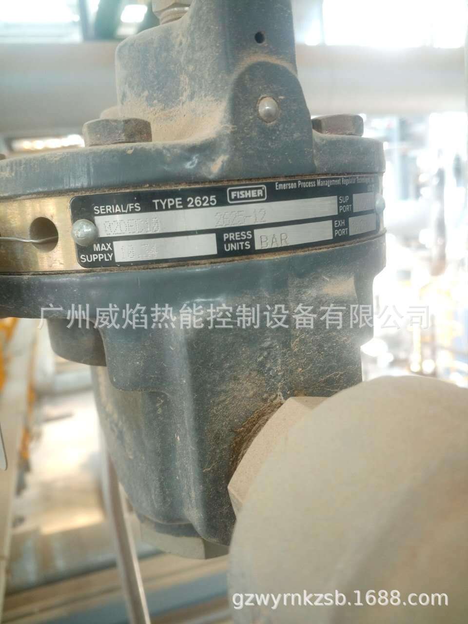 【实物】2625调压器美国费舍尔fisher