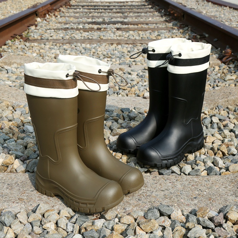 Botas de lluvia tipo Chelsea para mujer, antideslizantes, estilo casual, media caña, ideales para uso diario