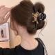 Cartoon Leopard Print Cat Shark Clip Large Hairpin Clip Women's High-end Sense 2025 New Back-of-the-Head Disc Hair Headwear