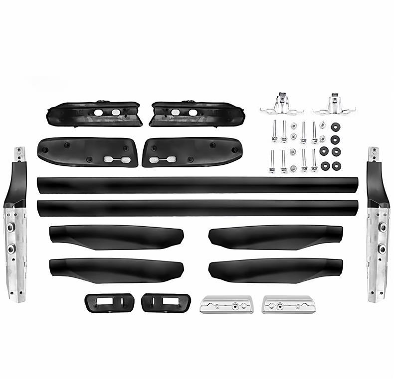 Suitable for Toyota Prado 24-25 models, original factory-style roof rack for Prado LC250, no drilling required