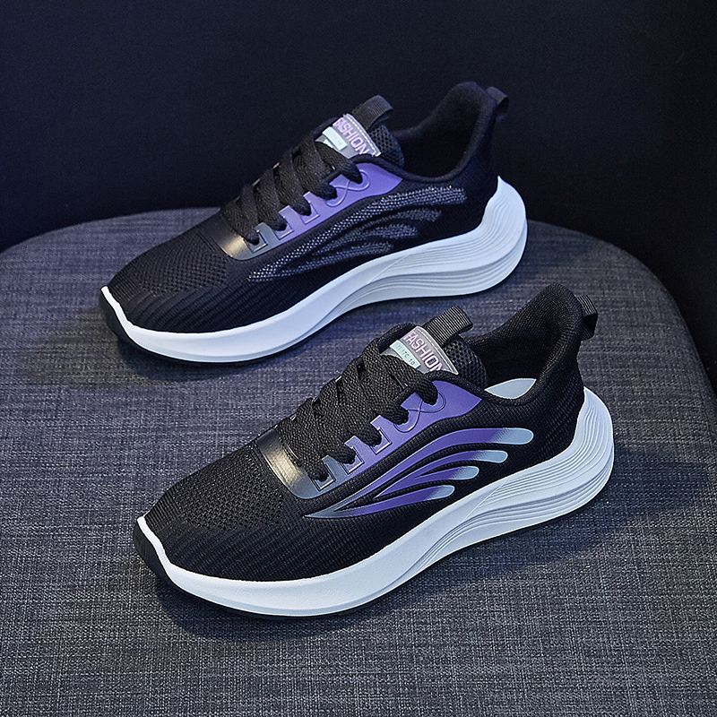 Zapatos deportivos de mujer 2023 nuevos zapatos de red de otoño respirables zapatos casuales blancos casuales zapatos casuales zapatos para correr