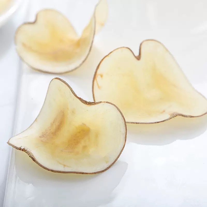 Hai Di Coconut Slices 500g Dried Sea Coconut Chips for Herbal Tea and Dessert Soup quality and texture