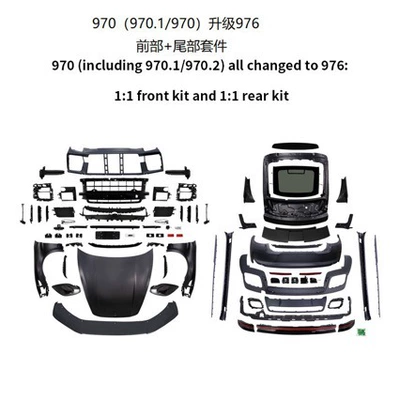 Bumper Bumper Assembly, Old-To-New Upgrade 976