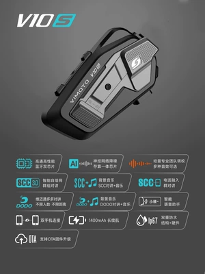 Store V9X, Motorcycle Helmet Headset