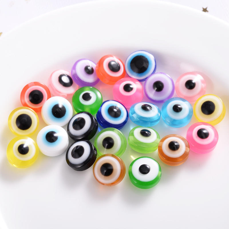 25000g Weight 100 PCS/Package 50 PCS/Package Resin Solid Color DIY Jewelry Accessories Beads