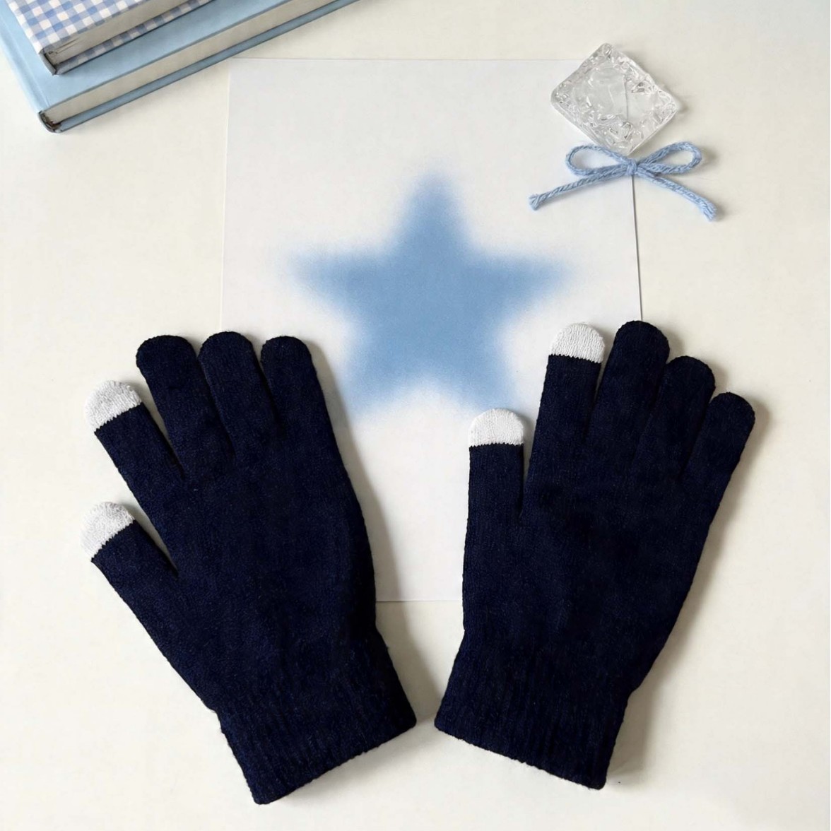 Guantes de pantalla táctil al por mayor de fábrica Otoño e Invierno pantalla táctil inteligente de punto para hombres y mujeres con forro polar engrosado guantes de protección image 3