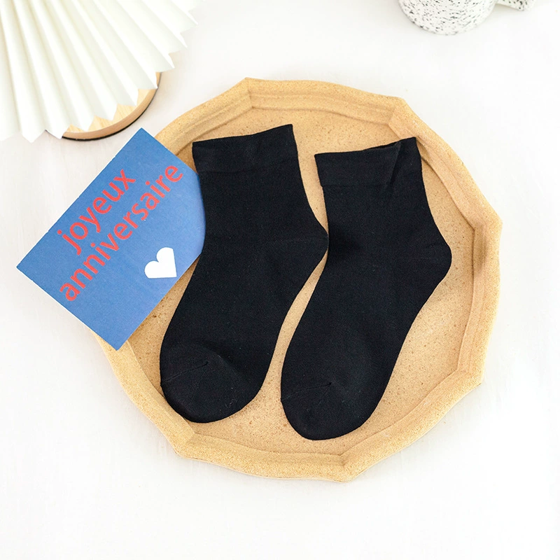Колготки-носочки, тонкие летние в стиле Lolita, белые, с рисунком, one size (вариант из полиэстера/хлопка и хлопка)