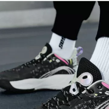 Cross-Border 2026 New Model Running Shoes for Men, Lightweight, Thin, Shock-Absorbing, Casual Basketball Shoes, Mesh Men's Low-Top Sports Shoes