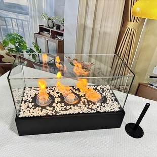 Amazon Alcohol Fireplace Outdoor Portable Large Stove Indoor Decorative Lamp Real Fire Pit Ornaments Desktop Brazier Home