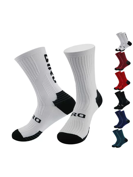 New Textured Cycling Socks with Thickened Cushioning, Available in Multiple Colors, Suitable for Road Cycling Sports