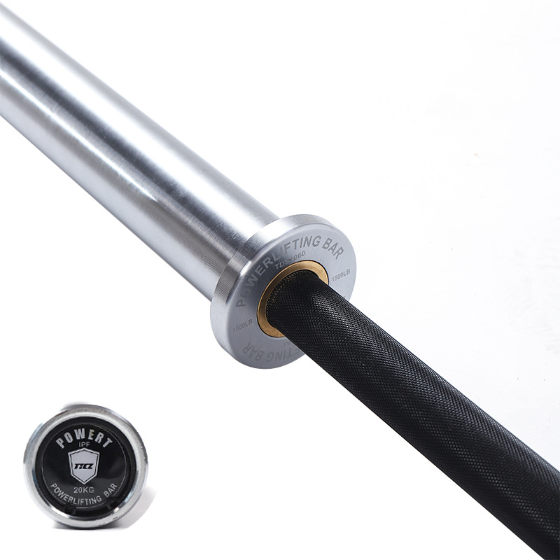 Tengtai Ttcz Competition-Level Powerlifting Barbell Professional Three-Event Training Olympic Bar 2500lb Weight-Bearing Squat Bench Press Bar