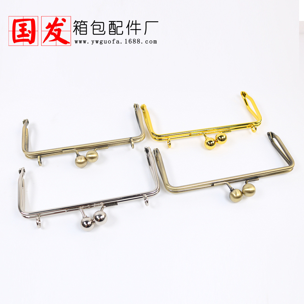 Nuevo producto: 8CM 13CM cuadrado bisagra de alambre accesorios de bolsas de regalo de noche accesorios de bolsas de fijación accesorios de bolsas