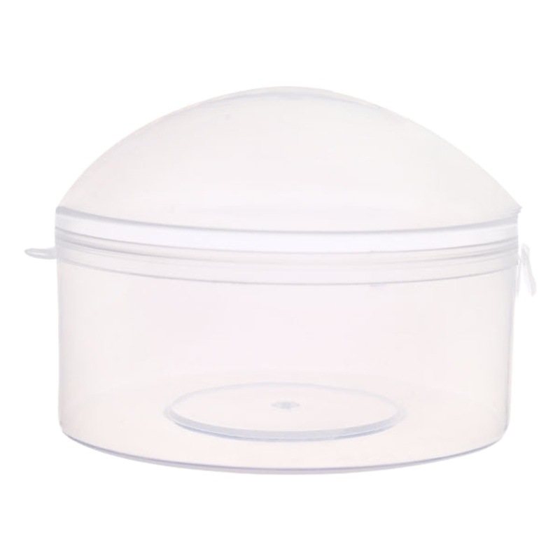 Wide mouth pacifier box baby pacifier box baby portable dustproof PP plastic pacifier packaging box storage box