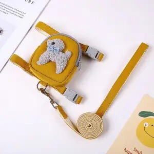 Cat and small dog leash, anti-breakaway, adjustable backpack style, four-season cat and dog leash, household leash